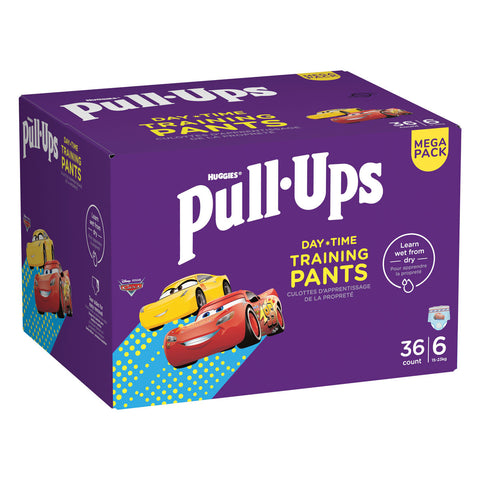 Huggies Pull-Ups Day Time Boy Training Pants Size 6, 36 Pack _15 -23kg