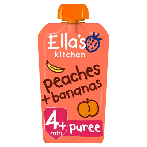 Ella's Kitchen Peaches + Bananas 7 x 120g