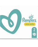 Pampers New Baby Size 2 - Monthly Pack - 240pcs
