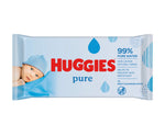 Huggies Pure Baby Wipes Jumbo Pack (10 x 72 Wipes)