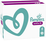 Pampers Active Fit Size 4 - Monthly Pack - 168pcs