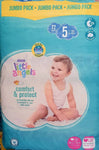 Little Angels Comfort & Protect Jumbo Pack Size  5