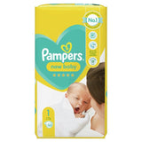 Pampers New Baby Nappies, Size 1 (2-5kg) Essential Pack