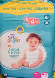 Little Angels Comfort & Protect Jumbo Pack Size 4+