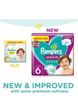 Pampers Active Fit Size 6 - Monthly Pack - 120pcs