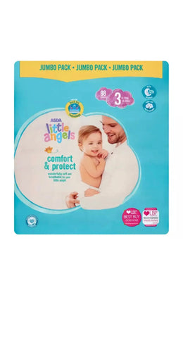 Little Angel Comfort & Protect Jumbo Pack Size 3